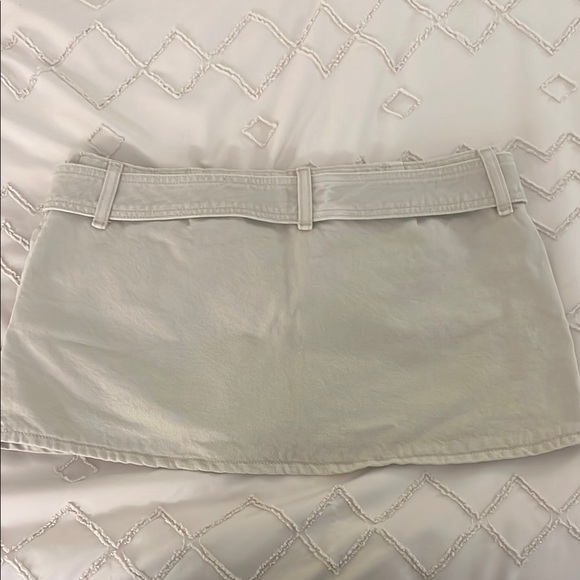 Abercrombie & Fitch Low Rise Belted Micro Mini Skirt Skort - Picture 2 of 4